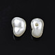 Perles d'imitation perles en plastique ABS X-KY-S170-01-4