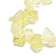 Raw Rough Natural Lemon Quartz Beads Strands G-E576-26-3