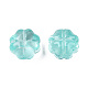 Perles de verre peintes par pulvérisation transparent GLAA-N035-028-C02-2