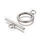 304 Stainless Steel Toggle Clasps STAS-P248-03P-2
