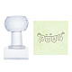 Tampons de savon acrylique clair DIY-WH0446-002-1