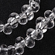 Fili di perline di vetro a goccia EGLA-O005-04-1