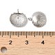 Rhodium Plated 925 Sterling Silver Charms STER-M114-07P-3