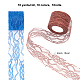 Sparkle Lace Fabric Ribbons OCOR-BC0001-15-2