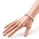 Handmade Polymer Clay Beads Stretch Bracelets for Kids BJEW-JB06487-01-3