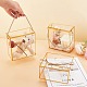 Cajas de regalo transparentes para dulces para mascotas CON-WH0084-73A-3