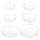 Chgcraft 3 ensembles 3 boîtes de pétri biochimiques en verre de style GLAA-CA0001-42-1
