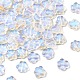 100Pcs Transparent Glass Beads GLAA-CJ0001-54-4