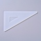 Diy triángulo regla moldes de silicona DIY-G010-67-2
