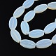 Chapelets de perles en verre imitation jade GLAA-E033-05A-3