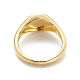 Латунный перстень для женщин RJEW-E058-01G-05-3