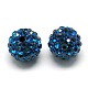 Pave Disco Ball Beads X-RB-H258-8MM-243-1