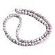 Electroplate Glass Beads Strand GLAA-G088-03-01-4