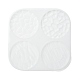 Плоские круглые силиконовые Молды для коврика с водяной рябью DIY-L065-03-5