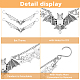 Alloy Bat Link Shoe Decoration Chain FIND-AB00006-5