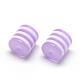 Transparent Stripe Resin Beads RESI-S346-02-2