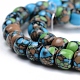 Chapelets de perles en turquoise synthétique G-E266-09A-03-3