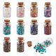 Glass Wishing Bottle Decorations STAS-CW0001-01-2