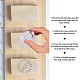 Timbri di sapone acrilico trasparente DIY-WH0445-013-5