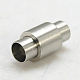 304 Stainless Steel Magnetic Clasps STAS-H048-6-2