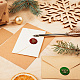 CRASPIRE Christmas Bow Wax Seal Stamp Pine Cones Sealing Stamp 30mm/1.18inch Removable Brass Head Sealing Stamp with Wooden Handle Invitations Greeting Cards Wrap AJEW-WH0184-0659-5