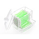 プラスチック製の化粧品収納ディスプレイボックス  ディスプレイスタンド  化粧オーガナイザー  透明  9x7x10cm ODIS-S013-34-7