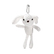 Мягкая плюшевая игрушка из полипропилена с рисунком кролика HJEW-K043-04-2