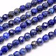 Chapelets de perles en lapis-lazuli naturel G-G545-18-1