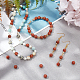 ARRICRAFT Synthetic Goldstone Beads Strands G-AR0002-27-4