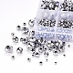 710 pz placcare fili di perle di vetro trasparente DIY-YW0003-07-6