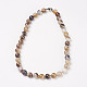 Natural Dyed Agate Beads Necklaces NJEW-F139-12mm-15-1