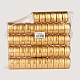 丸いアルミ缶  アルミジャー  化粧品の貯蔵容器  ろうそく  キャンディー  ねじ蓋付き  ゴールドカラー  5.7x2.7cm  容量：50ml（1.69液量オンス） CON-L010-04G-4