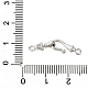 Латуни крюка и S-крючок застежки KK-D356-21P-3