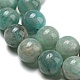 Natural Amazonite Beads Strands G-K068-03-6mm-01-3
