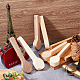 OLYCRAFT 6pcs Wood Carving Spoon Blank Spoon Carving Kit Unfinished Wood Blocks Walnut Wood Blank Spoon Wooden Carving Blocks for Whittler Beginners Spoon Carving - Walnutwood WOOD-OC0003-48-5