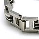 304 Stainless Steel Silicone Bracelets BJEW-I129-146-2