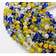 Handmade Millefiori Glass Beads Strands LK172-2