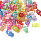 Pandahall Opaque Solid Color & Imitation Jelly & Transparent Styles Acrylic Beads MACR-TA0001-15-4