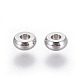 Rondelle 304 perle in acciaio inox STAS-S028-38-1
