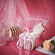 Benecreat 10 шт. прозрачные свадебные подарочные коробки 6x6x6