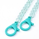 (venta de fábrica de fiestas de joyería) collares de cadena de acrílico personalizados NJEW-JN02895-2
