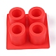 Moldes de silicona para vasos de chupito de hielo de 4 agujero DIY-H144-01-2