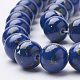 Turquoise synthétique et brins de perles de coquillage G-S212-8mm-10-2