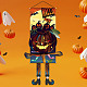 Panneaux de porte suspendus en feutre sur le thème d'halloween HJEW-L027-A01-1
