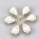 Colgantes de perlas de imitación de plástico abs KK-S348-230A-1