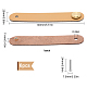 Leather Handle DIY-WH0182-20F-2