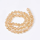 Grade A Natural Citrine Beads Strands G-S281-53-10mm-2