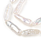 Fili di perle keshi naturali barocche PEAR-S020-E02-3