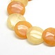 Lentil Yellow Aventurine Beads Strands G-P062-48-3