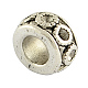Supports alliage rondelle perle de strass de style tibétain TIBEB-7898-AS-RS-2